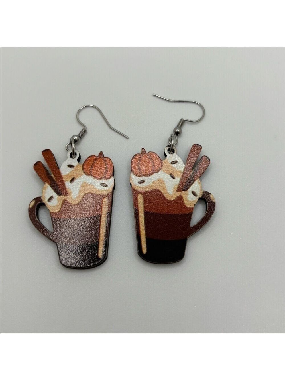 ✨5/$25✨ Pumpkin Spice Latte Earrings
